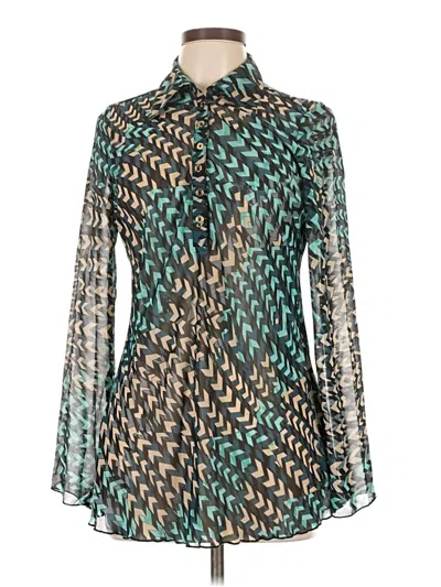 Pre-owned Bcbgmaxazria Cocktail Dress In Blue