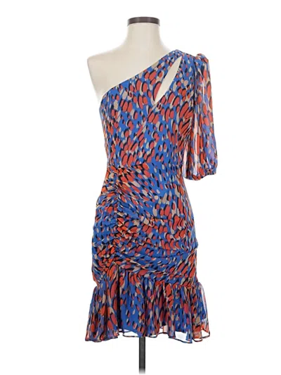 Pre-owned Bcbgmaxazria Cocktail Dress In Blue