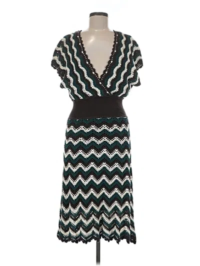 Pre-owned Bcbgmaxazria Cocktail Dress In Blue