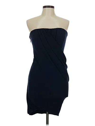 Pre-owned Bcbgmaxazria Cocktail Dress In Blue