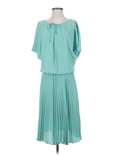 Pre-owned Bcbgmaxazria Cocktail Dress In Blue