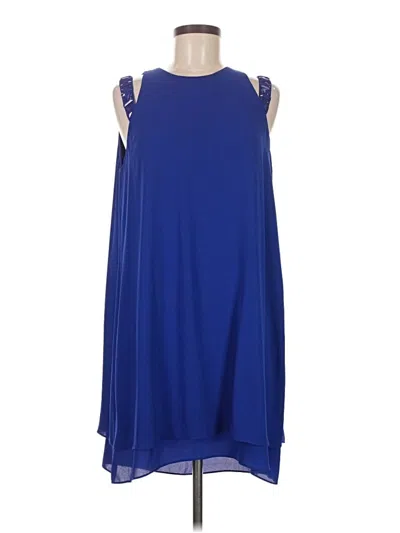 Pre-owned Bcbgmaxazria Cocktail Dress In Blue