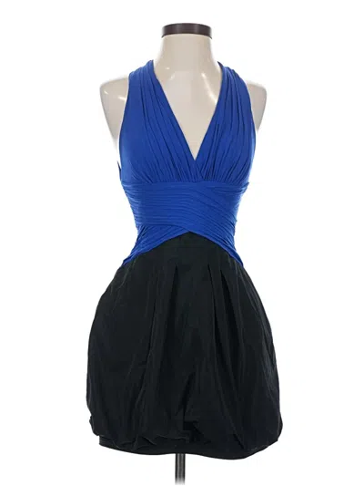 Pre-owned Bcbgmaxazria Cocktail Dress In Blue