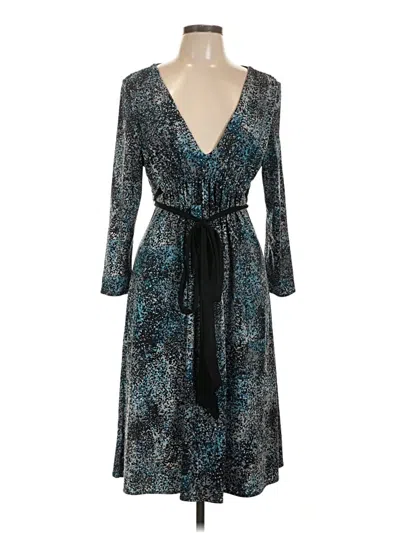 Pre-owned Bcbgmaxazria Cocktail Dress In Blue