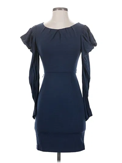 Pre-owned Bcbgmaxazria Cocktail Dress In Blue