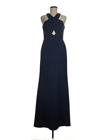 Pre-owned Bcbgmaxazria Cocktail Dress In Blue
