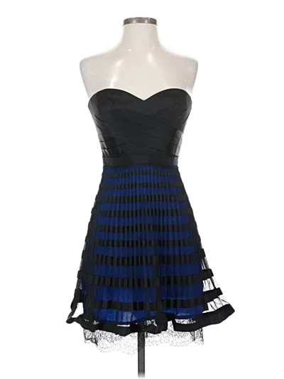 Pre-owned Bcbgmaxazria Cocktail Dress In Blue