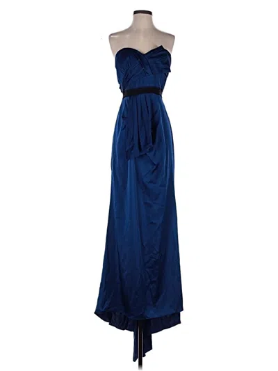 Pre-owned Bcbgmaxazria Cocktail Dress In Blue