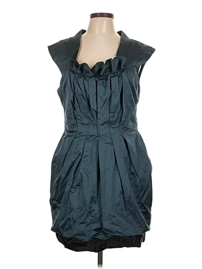Pre-owned Bcbgmaxazria Cocktail Dress In Blue