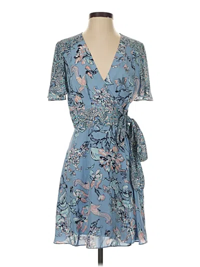 Pre-owned Bcbgmaxazria Cocktail Dress In Blue