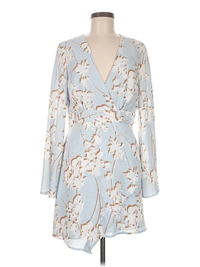 Pre-owned Bcbgmaxazria Cocktail Dress In Blue