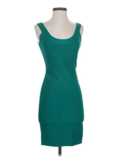 Pre-owned Bcbgmaxazria Cocktail Dress In Blue