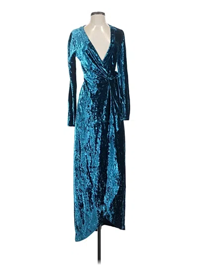 Pre-owned Bcbgmaxazria Cocktail Dress In Blue