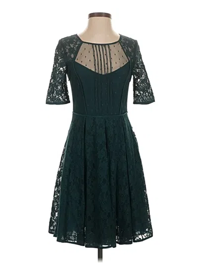 Pre-owned Bcbgmaxazria Cocktail Dress In Blue