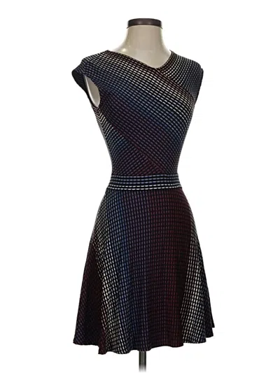 Pre-owned Bcbgmaxazria Cocktail Dress In Blue