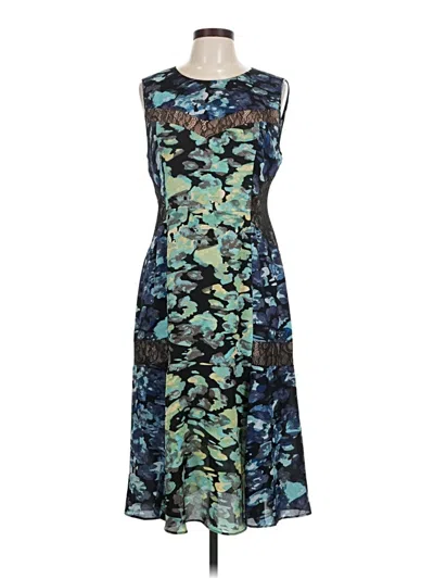 Pre-owned Bcbgmaxazria Cocktail Dress In Blue