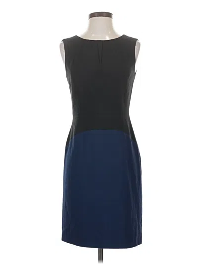 Pre-owned Bcbgmaxazria Cocktail Dress In Blue