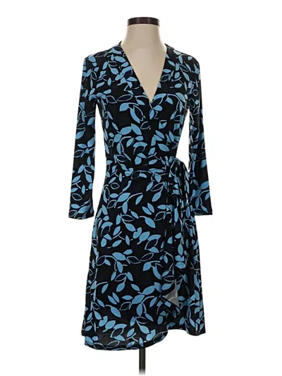 Pre-owned Bcbgmaxazria Cocktail Dress In Blue