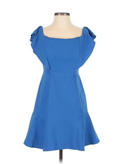 Pre-owned Bcbgmaxazria Cocktail Dress In Blue