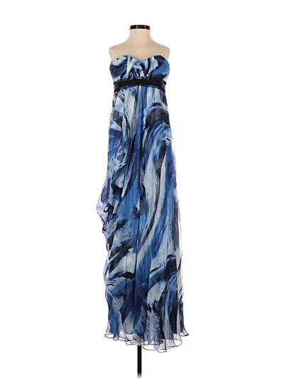 Pre-owned Bcbgmaxazria Cocktail Dress In Blue