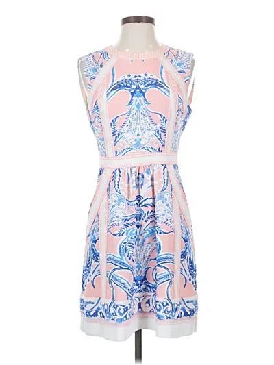 Pre-owned Bcbgmaxazria Cocktail Dress In Blue