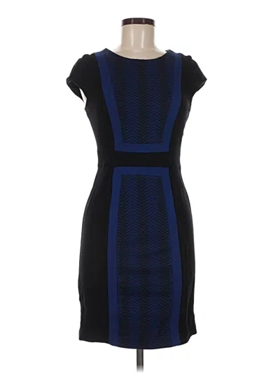 Pre-owned Bcbgmaxazria Cocktail Dress In Blue
