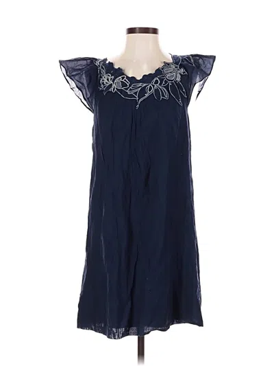 Pre-owned Bcbgmaxazria Cocktail Dress In Blue