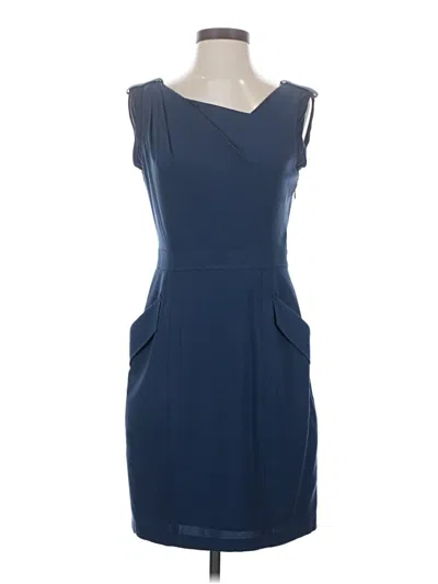 Pre-owned Bcbgmaxazria Cocktail Dress In Blue