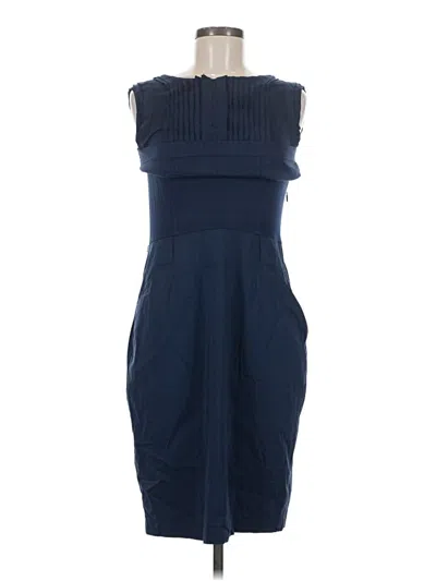Pre-owned Bcbgmaxazria Cocktail Dress In Blue