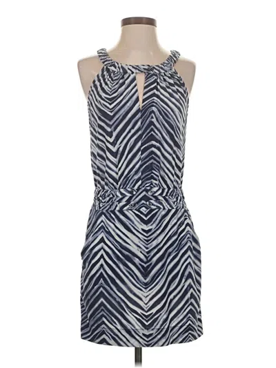 Pre-owned Bcbgmaxazria Cocktail Dress In Blue