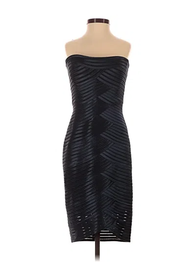 Pre-owned Bcbgmaxazria Cocktail Dress In Blue