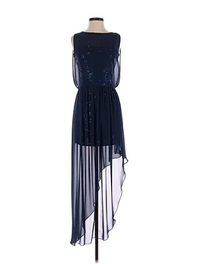 Pre-owned Bcbgmaxazria Cocktail Dress In Blue