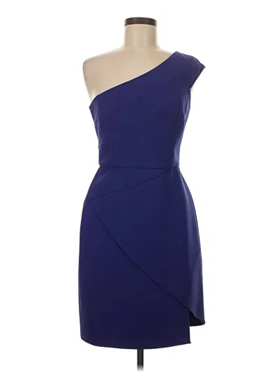 Pre-owned Bcbgmaxazria Cocktail Dress In Blue