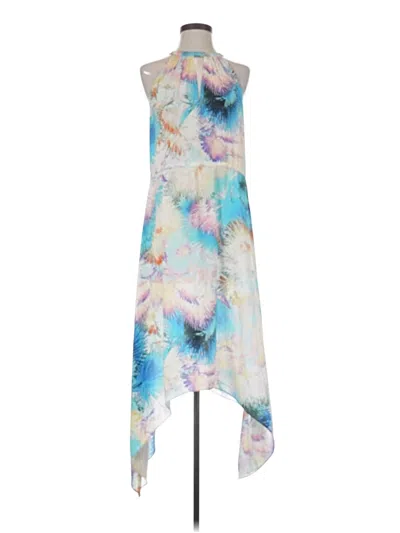 Pre-owned Bcbgmaxazria Cocktail Dress In Blue
