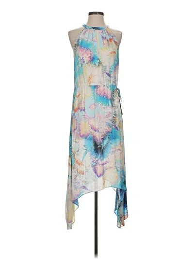 Pre-owned Bcbgmaxazria Cocktail Dress In Blue