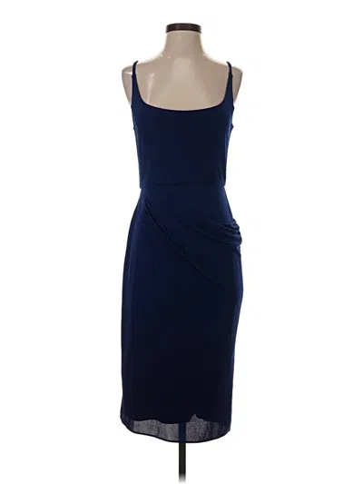 Pre-owned Bcbgmaxazria Cocktail Dress In Blue