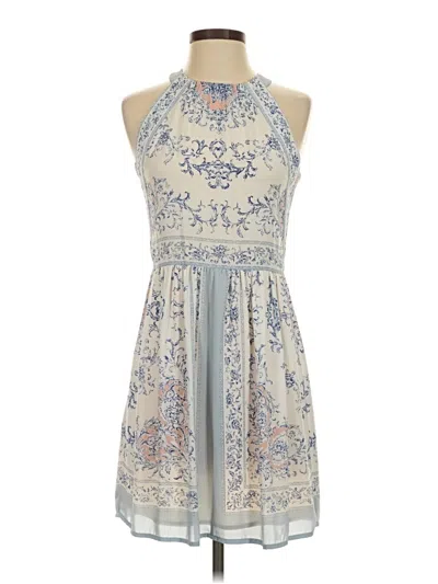 Pre-owned Bcbgmaxazria Cocktail Dress In Blue