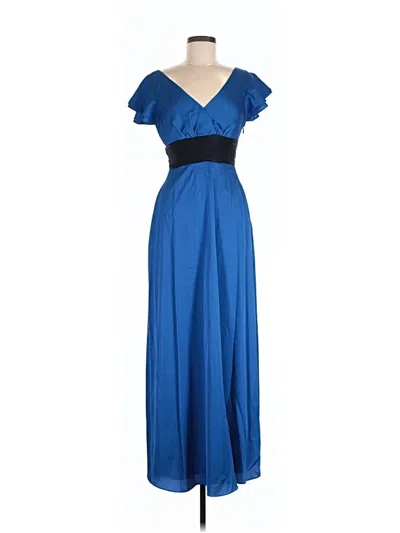 Pre-owned Bcbgmaxazria Cocktail Dress In Blue