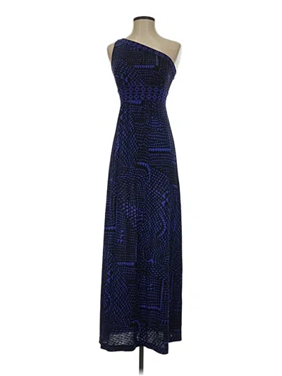 Pre-owned Bcbgmaxazria Cocktail Dress In Blue