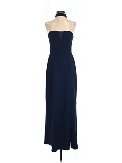 Pre-owned Bcbgmaxazria Cocktail Dress In Blue