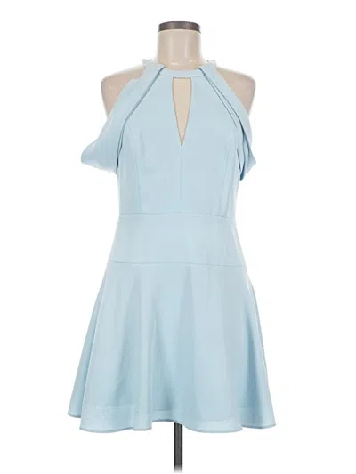Pre-owned Bcbgmaxazria Cocktail Dress In Blue