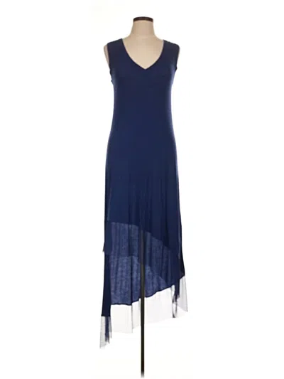 Pre-owned Bcbgmaxazria Cocktail Dress In Blue