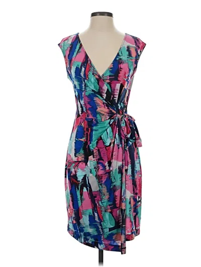Pre-owned Bcbgmaxazria Cocktail Dress In Blue