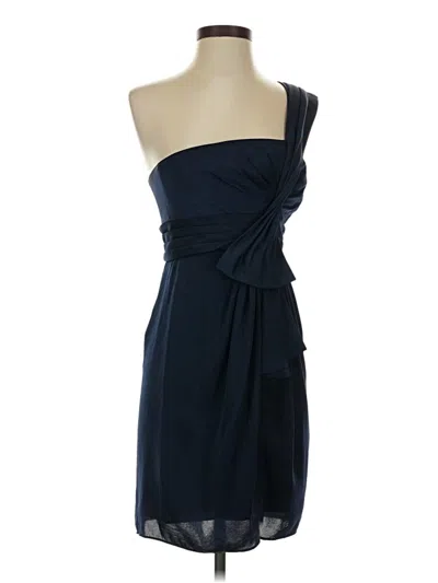 Pre-owned Bcbgmaxazria Cocktail Dress In Blue