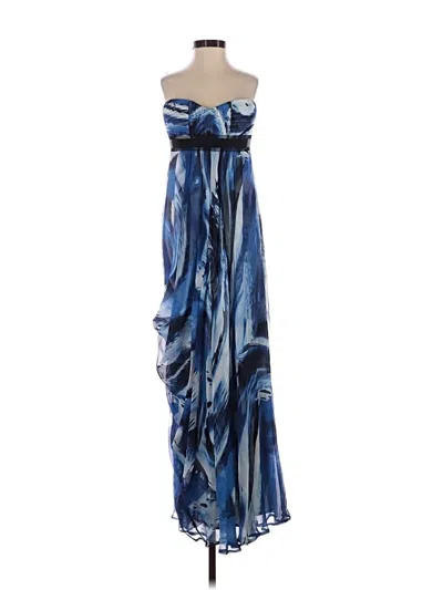 Pre-owned Bcbgmaxazria Cocktail Dress In Blue