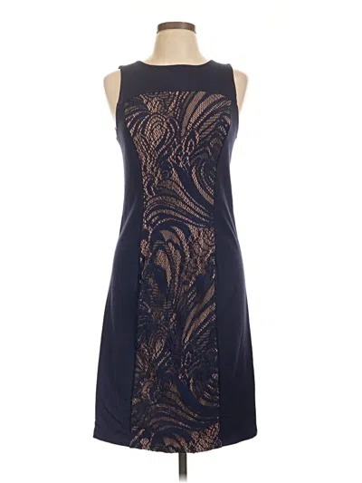 Pre-owned Bcbgmaxazria Cocktail Dress In Blue