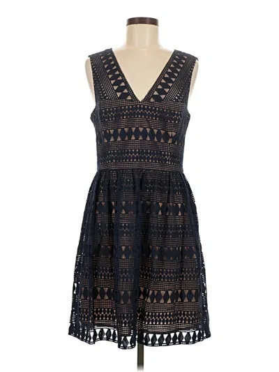 Pre-owned Bcbgmaxazria Cocktail Dress In Blue