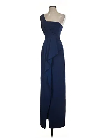 Pre-owned Bcbgmaxazria Cocktail Dress In Blue