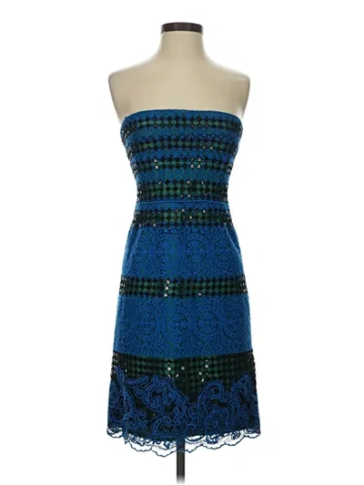 Bcbgmaxazria Cocktail Dress In Blue