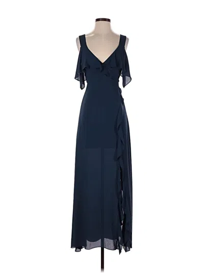 Pre-owned Bcbgmaxazria Cocktail Dress In Blue